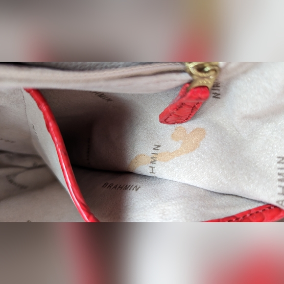 Brahmin Red Bag - Picture 4 of 6